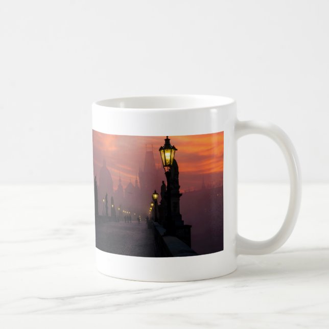 Caneca De Café Ponte Carlos Praga (Direita)