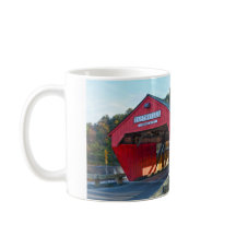 Ponte coberta por Taftsville, Condado de Windsor,