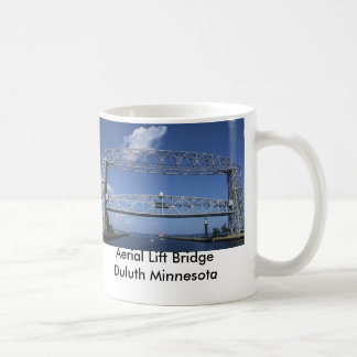Caneca De Café Ponte de elevador/Duluth aéreos Minnesota