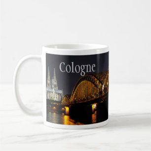 Caneca De Café Ponte de Hohenzollern, catedral da água de