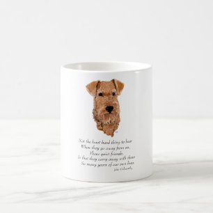 Caneca De Café Ponte do Arco-íris do Terrier Irlandês