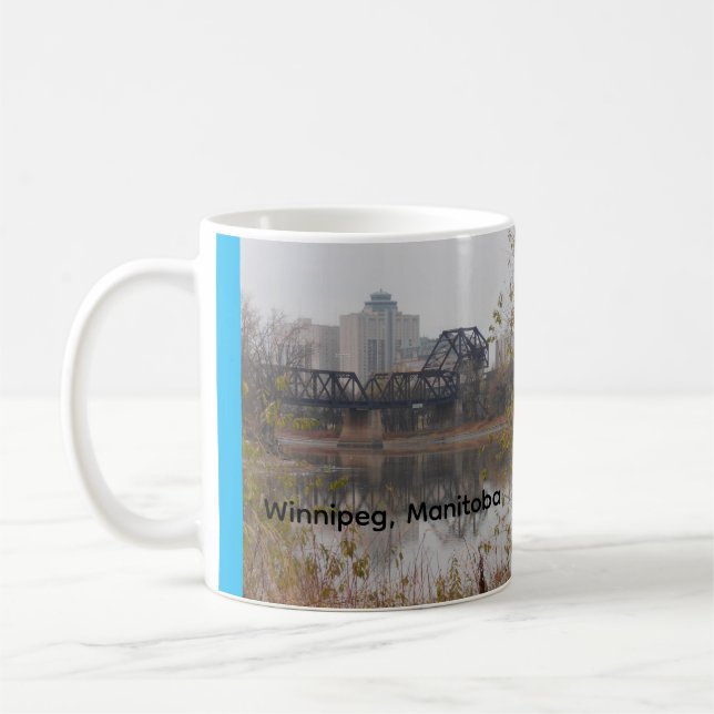 Caneca De Café Ponte Ferroviária de Winnipeg (Esquerda)