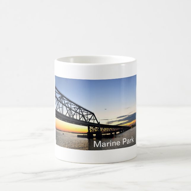 Caneca De Café Ponte-Gil marinha Hodges do Parkway (Centro)