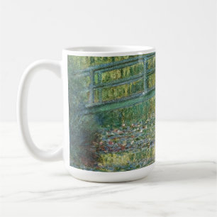 Caneca De Café Ponte Japonesa de Claude Monet Arte de Nenúfar