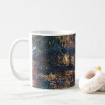 Caneca De Café Ponte Japonesa por Claude Monet, Arte Fino Vintage<br><div class="desc">Ponte Japonesa (1919-1924) por Claude Monet é uma pintura floral de arte fina impressionista vintage da natureza. Parte de uma série de pinturas da ponte japonesa que Monet pintou em seus jardins de flores da temporada de primavera em Giverny, França. Sobre o artista: Claude Monet (1840-1926) foi um fundador do...</div>