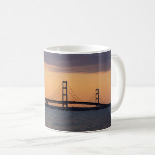 Caneca De Café Ponte Laranja-Suja-Mackinac Coffee Mug