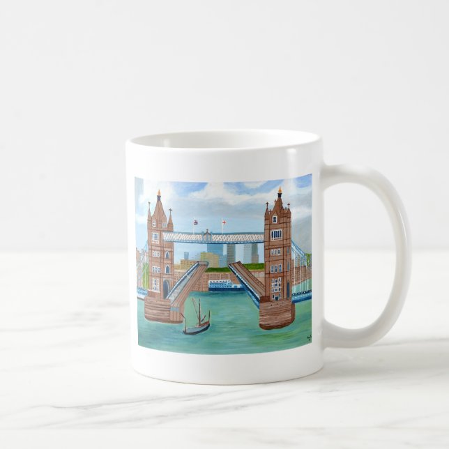 Caneca De Café Ponte Londres (Direita)