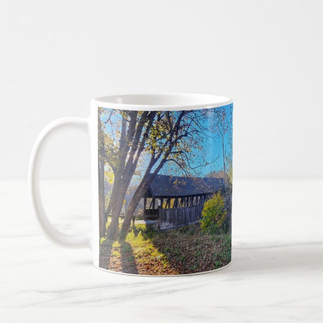 Caneca De Café Ponte New Hampshire Park (Esquerda)
