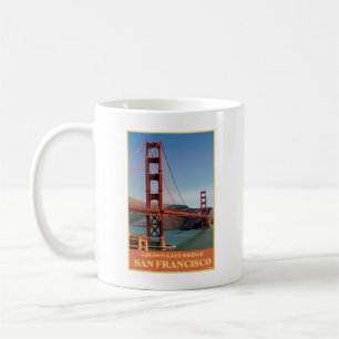 Caneca De Café Ponte Ouro de São Francisco