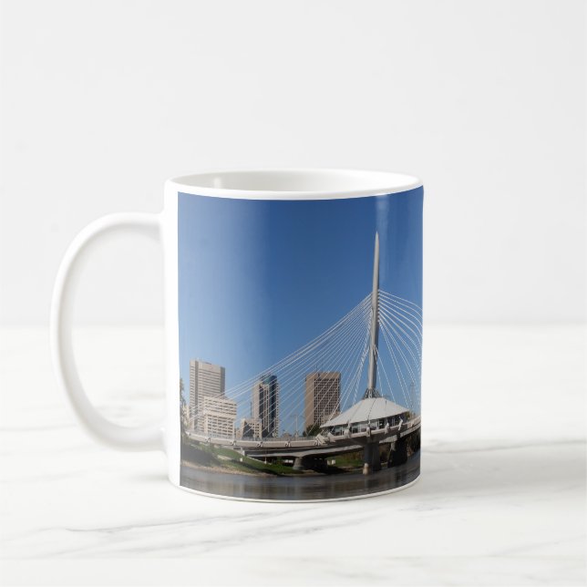 Caneca De Café Ponte Provencher de Winnipeg (Esquerda)