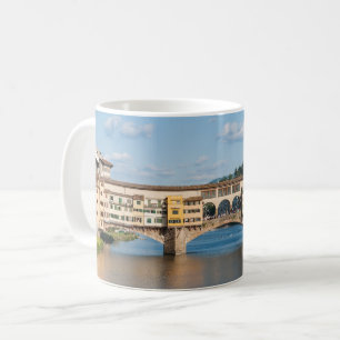 Caneca De Café Ponte Vecchio — antiga ponte - Florença, Itáli