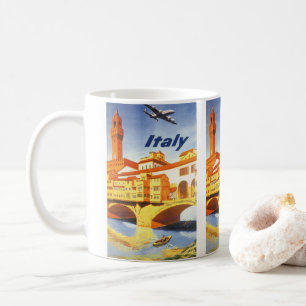 Caneca De Café Ponte Vecchio Ponte Vecchio Florença Itália Viagem