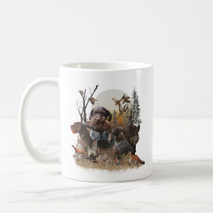 Caneca De Café Ponteiro alemão Wirehaired