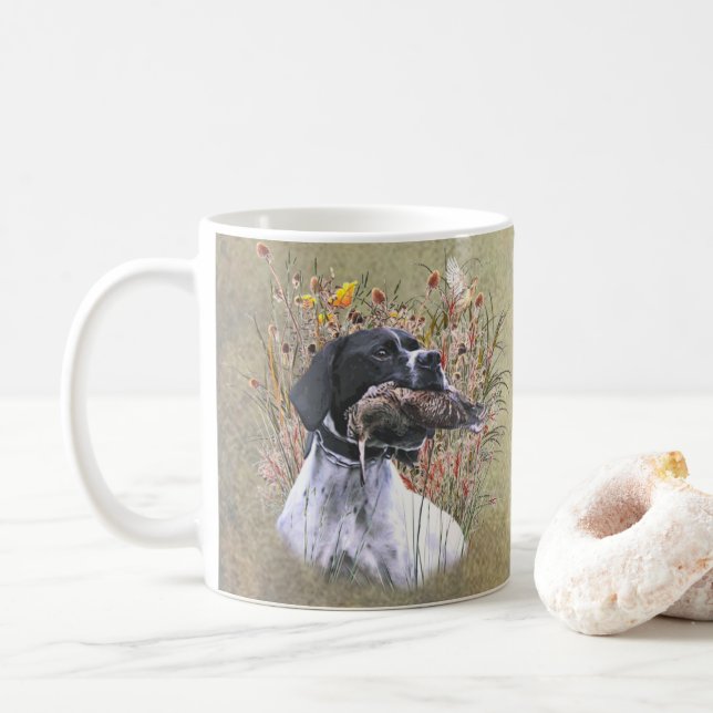 Caneca De Café Ponteiro, Caça Pau (Com Donut)