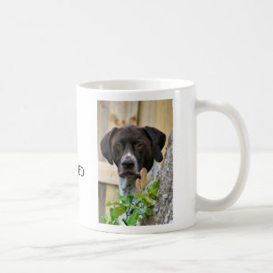 CANECA DE CAFÉ PONTEIRO DE CABELOS CURTOS ALEMÃO