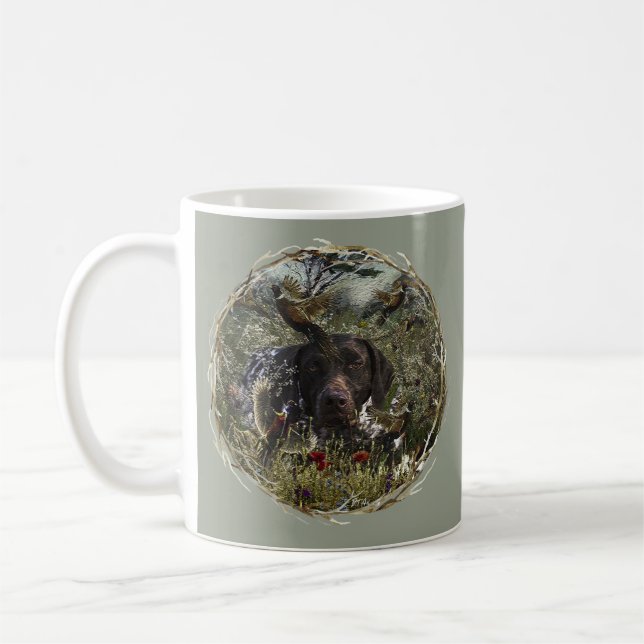 Caneca De Café Ponteiros abreviados alemães (Esquerda)
