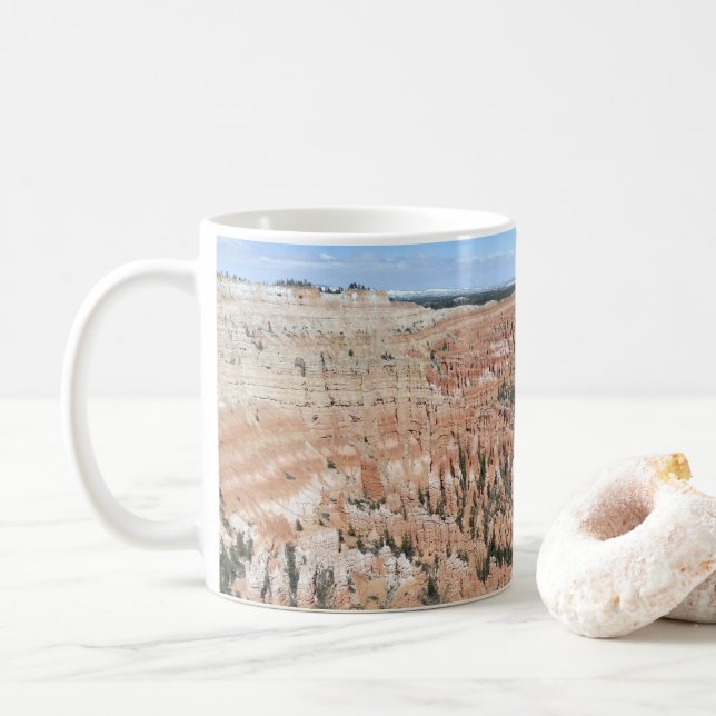 Caneca De Café Ponto Bryce no Parque Nacional Bryce Canyon (Com Donut)