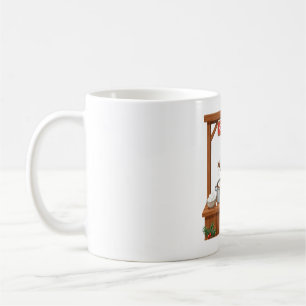 Caneca De Café Ponto de Chocolate Quente do Boneco de Neve Invern