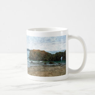 Caneca De Café Ponto de Coquille, Oregon no verão
