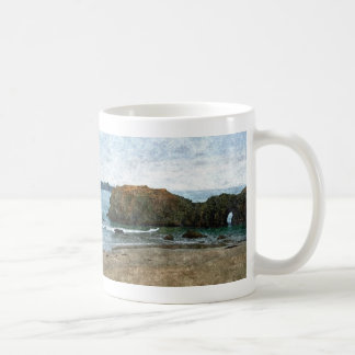 Caneca De Café Ponto de Coquille, Oregon no verão