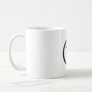 Caneca De Café Ponto de interrogação simples