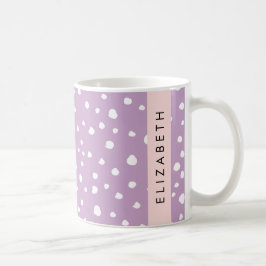 Caneca De Café Pontos Dalmáticos Lilac, Pontos Dalmáticos, Seu No