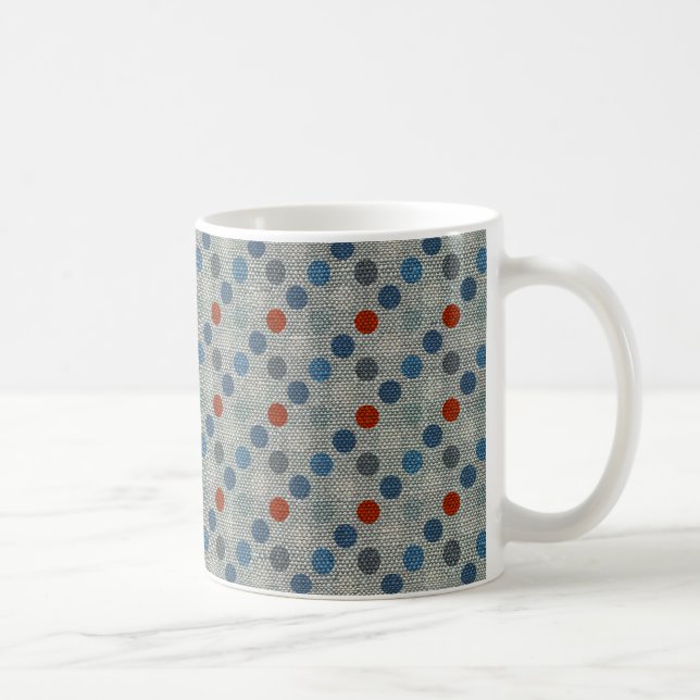 Caneca De Café Pontos de linha náutica (Direita)