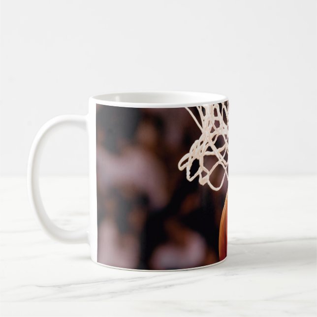 Caneca De Café Pontuação de Basquete (Esquerda)