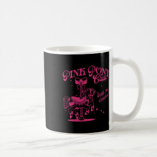 Caneca De Café Pony and Heels Lover Pink Girls Clubs Cowgirl