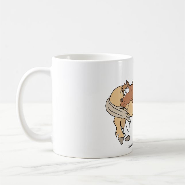 Caneca De Café Pony Pals Café Mug - Branco (Esquerda)