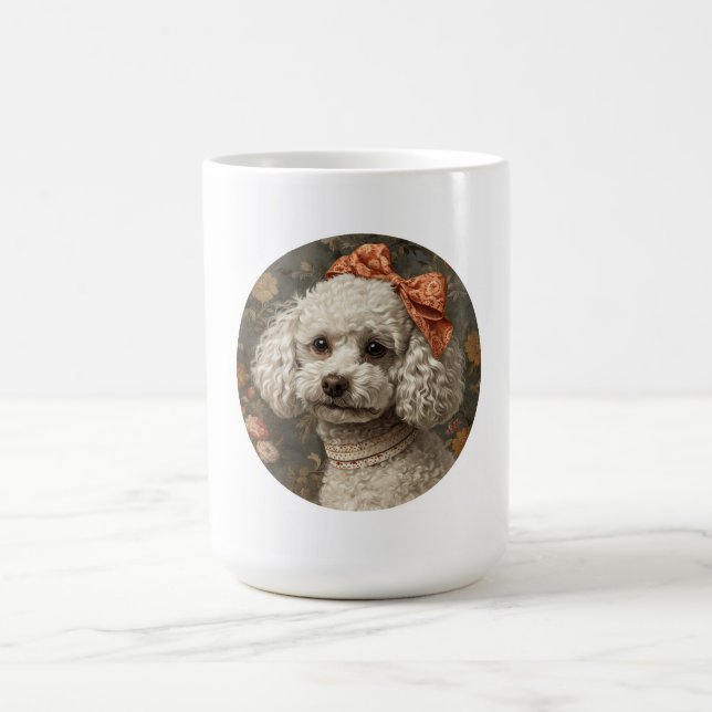 Caneca De Café Poodle (Centro)