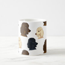 Poodle Dog Lover Pet Dogs Paws Café Mug