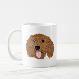 Caneca De Café Poodle Dog Mãe Mug