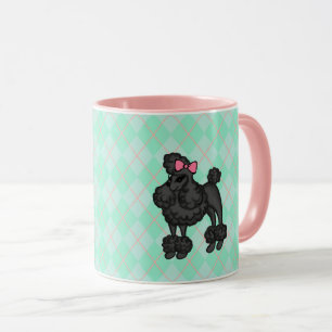 Caneca de Café Poodle Francês