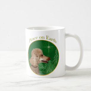Caneca De Café Poodle Peace