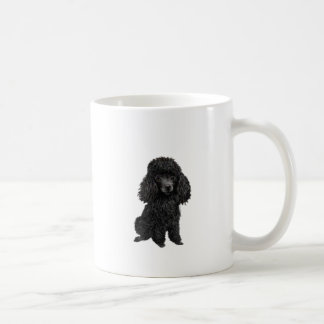 Caneca De Café Poodle Preto ( nº 3)