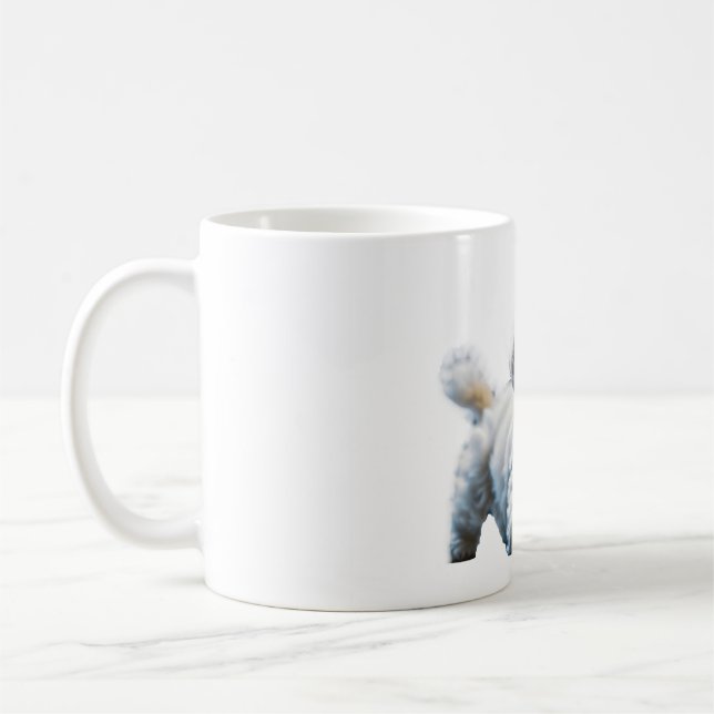 Caneca De Café Poodle Puppy (Esquerda)