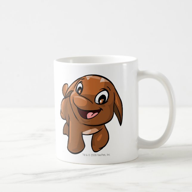 Caneca De Café Poogle Brown (Direita)