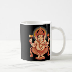 Caneca De Café Pooja hindu Ganesha Elefante Deus Índia Meditação