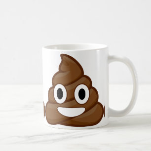 Caneca De Café poop emoji