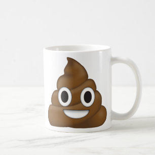 Caneca De Café Poop emoji