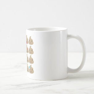 Caneca De Café poop emojis