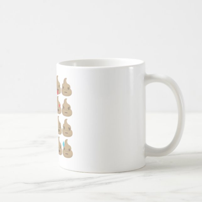 Caneca De Café poop emojis (Direita)
