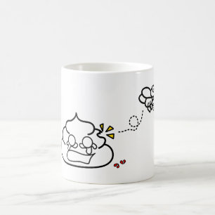 Caneca De Café Poop quebrado - Brootsch, PooPoo