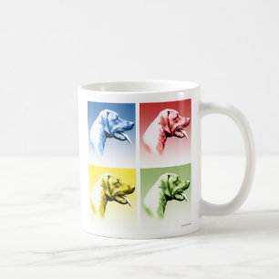 Caneca De Café Pop art de Rhodesian Ridgeback