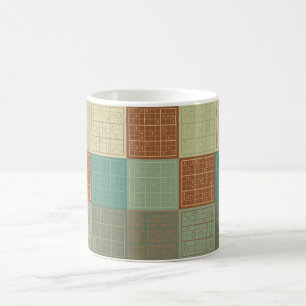 Caneca De Café Pop art de Sudoku