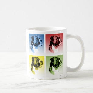Caneca De Café Pop art do pugilista