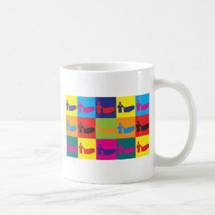 Caneca De Café Pop art dos funerais