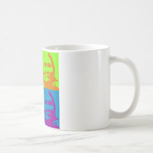 Caneca De Café Pop Art Freedom Fighter Geronimo