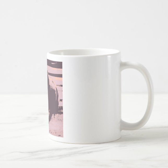 Caneca De Café Pop Art Galloping Horse (Direita)